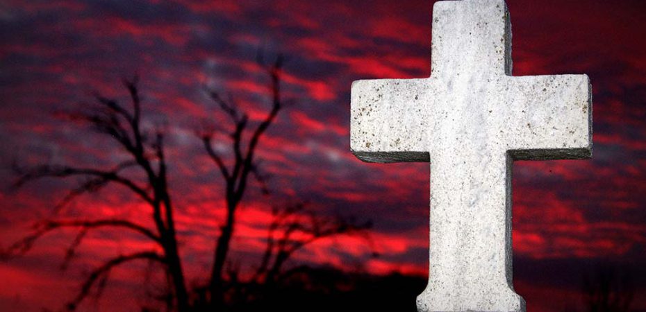 WISCONSIN CEMETERY SUNSET