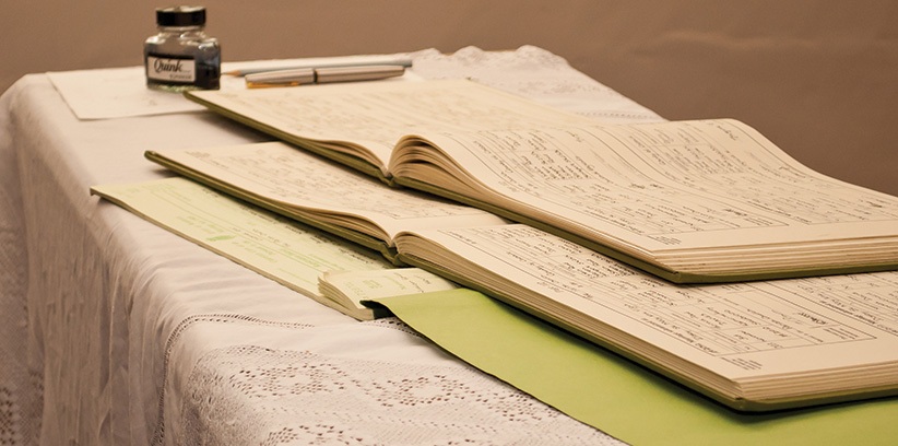 Marriage Record Books