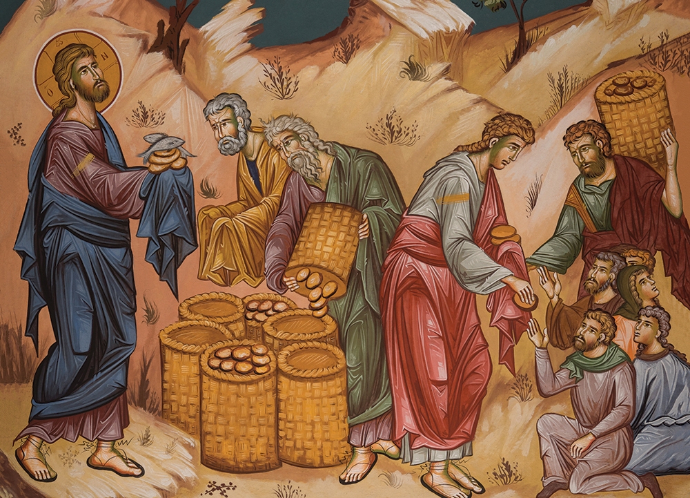 Miracle of loaves and fishes