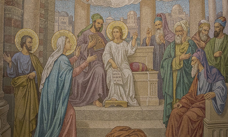 finding in the Temple