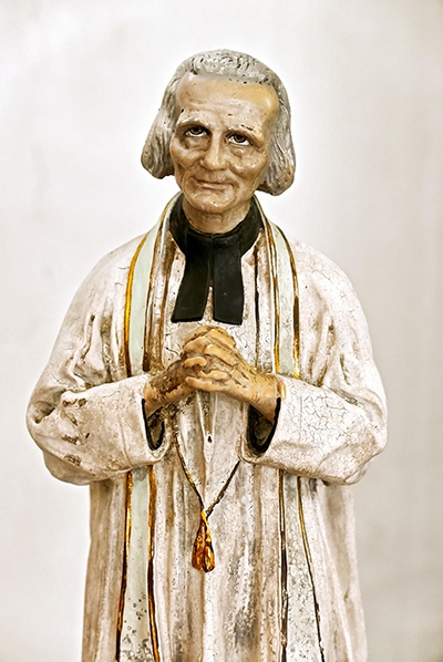 Sculpture of St. John Vianney